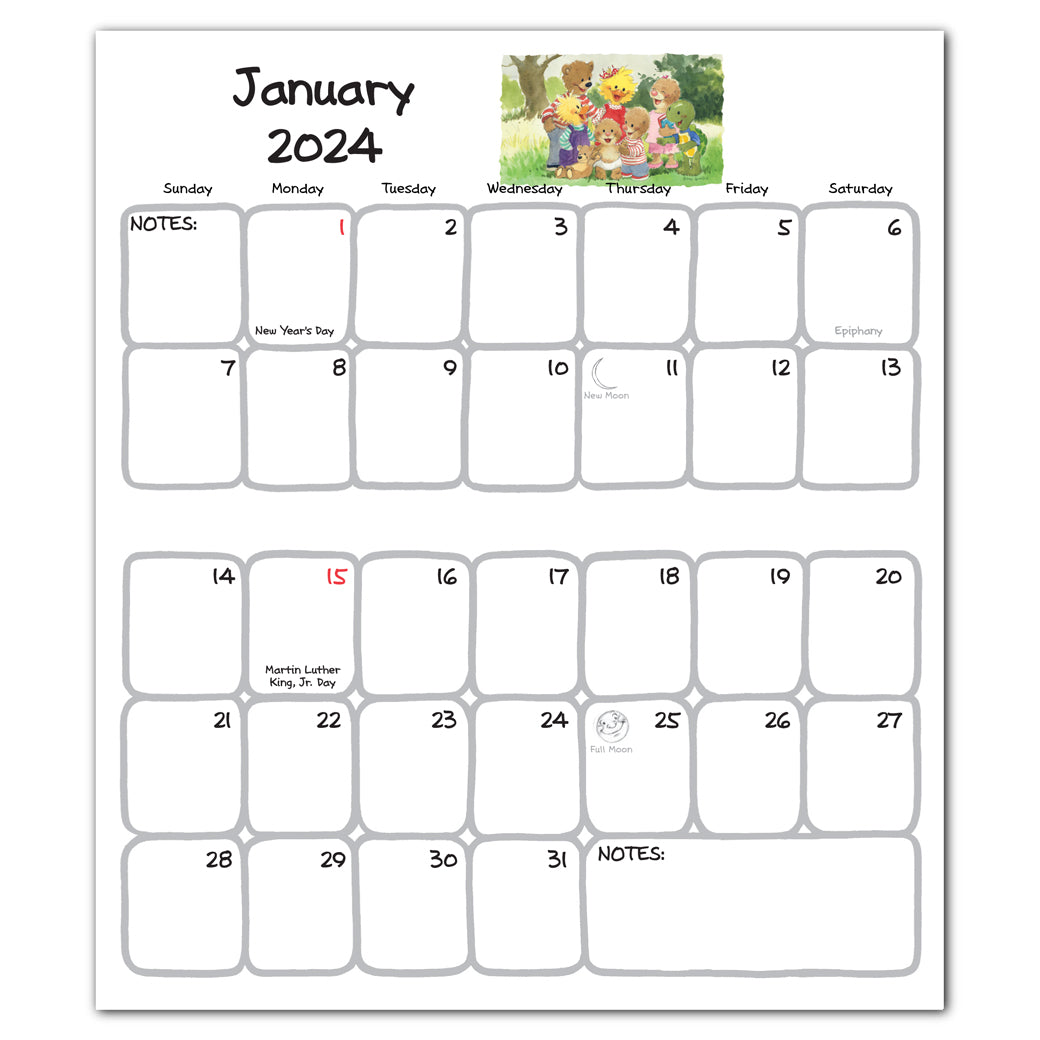 2024 Suzy's Zoo Pocket Calendar (4x7) – Suzy's Zoo Store