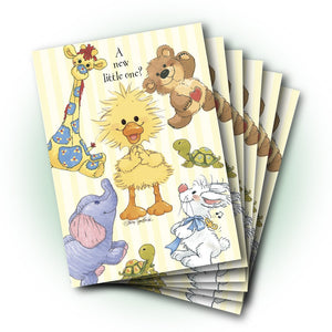 Witzy and Friends Baby Congrats Card