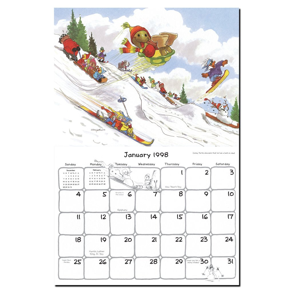 1998 Wall Calendar by Suzy's Zoo – Suzy's Zoo Store