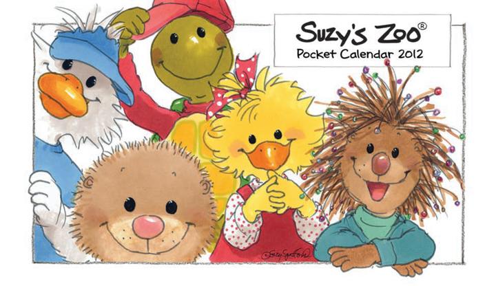 2012 Pocket Calendar by Suzy's Zoo – Suzy's Zoo Store