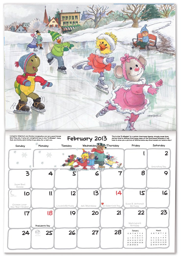 2013 Wall Calendar by Suzy's Zoo – Suzy's Zoo Store