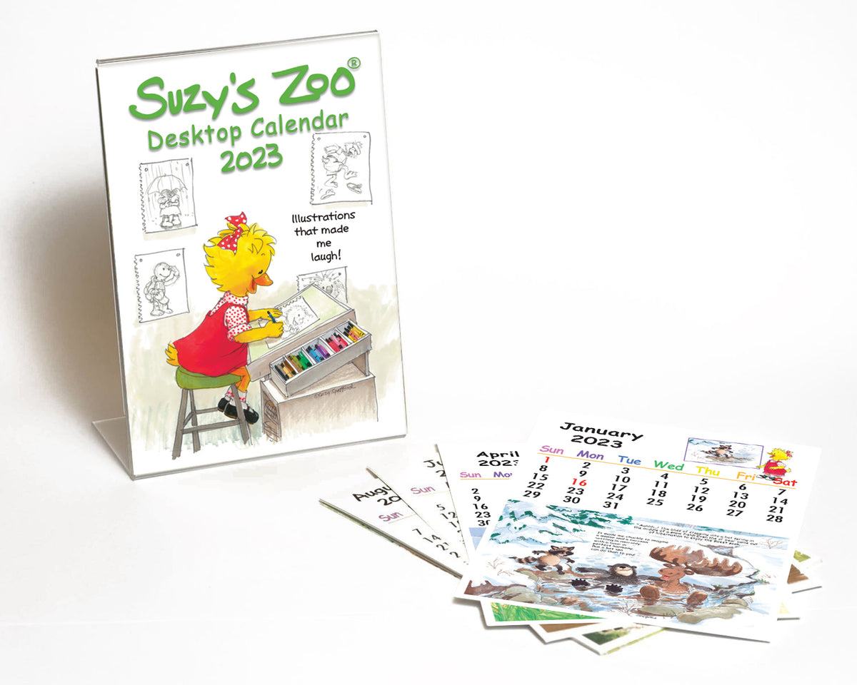 Suzy's Zoo 2023 Desktop Calendar Suzy's Zoo Store