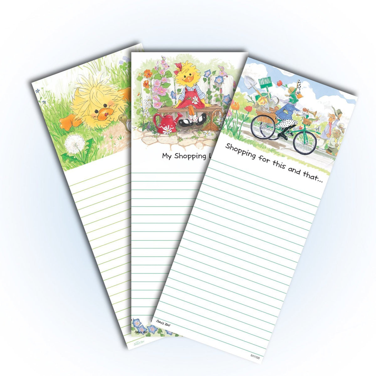 Suzy's Zoo Memo Note Pad, 3-pack variety 11110 – Suzy's Zoo Store
