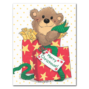 "Christmas Wrapping" Christmas Note Cards Set - 10897