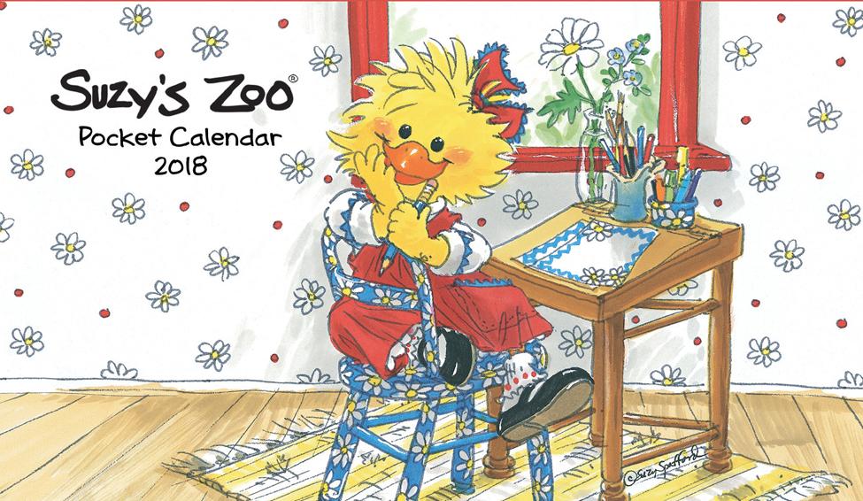 2018 Pocket Calendar by Suzy's Zoo – Suzy's Zoo Store