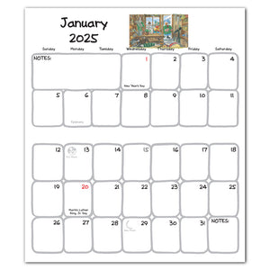 2025 Suzy's Zoo Pocket Calendar (4x7)