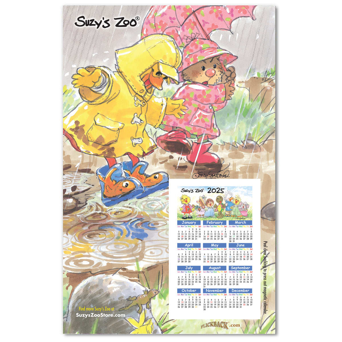 Suzy's Zoo 2025 Calendar Suzy's Zoo Store