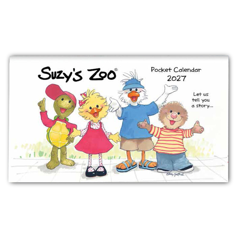 2027 Suzy's Zoo Pocket Calendar (4x7)