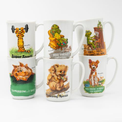 Vintage Character Mugs