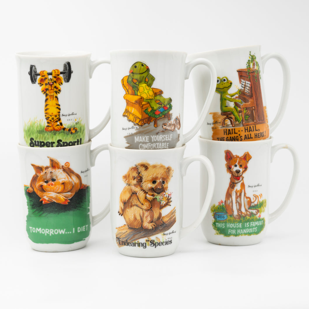 Vintage Character Mugs