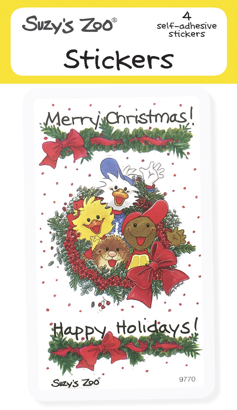 Suzy's Zoo Stickers 4-Pack – 'You're Special' Assortment, Acid-Free For Scrapbooking, Cards & Gifts (10125 Y)