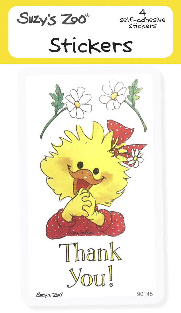 Thank You! Stickers (4-pack)