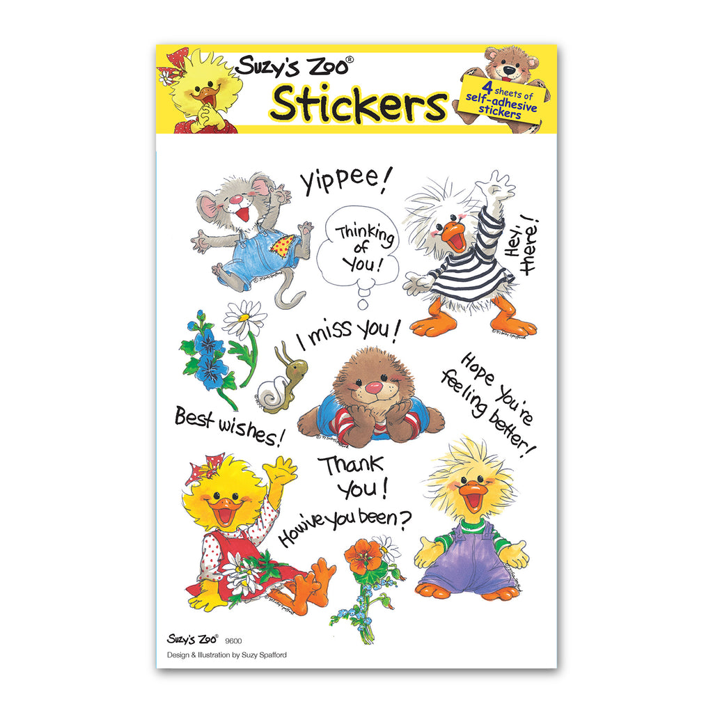 Hide & Seek! Multi Stickers (4-pack)