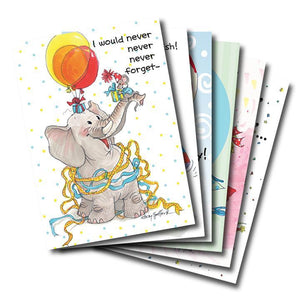 Mixed Cards 6-pack: Happy Birthday Wishes 10152