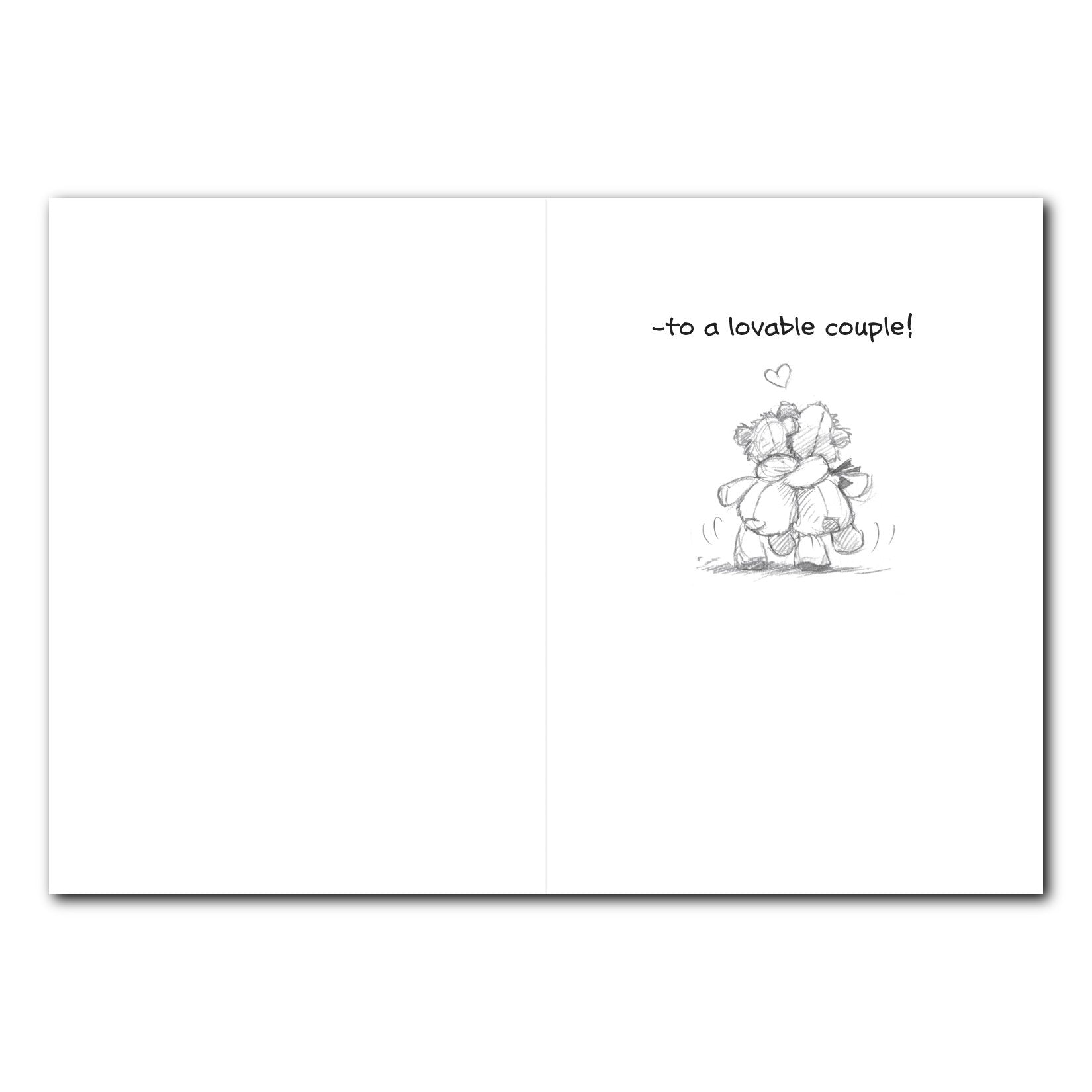 Bear Hugs Anniversary Greeting Card