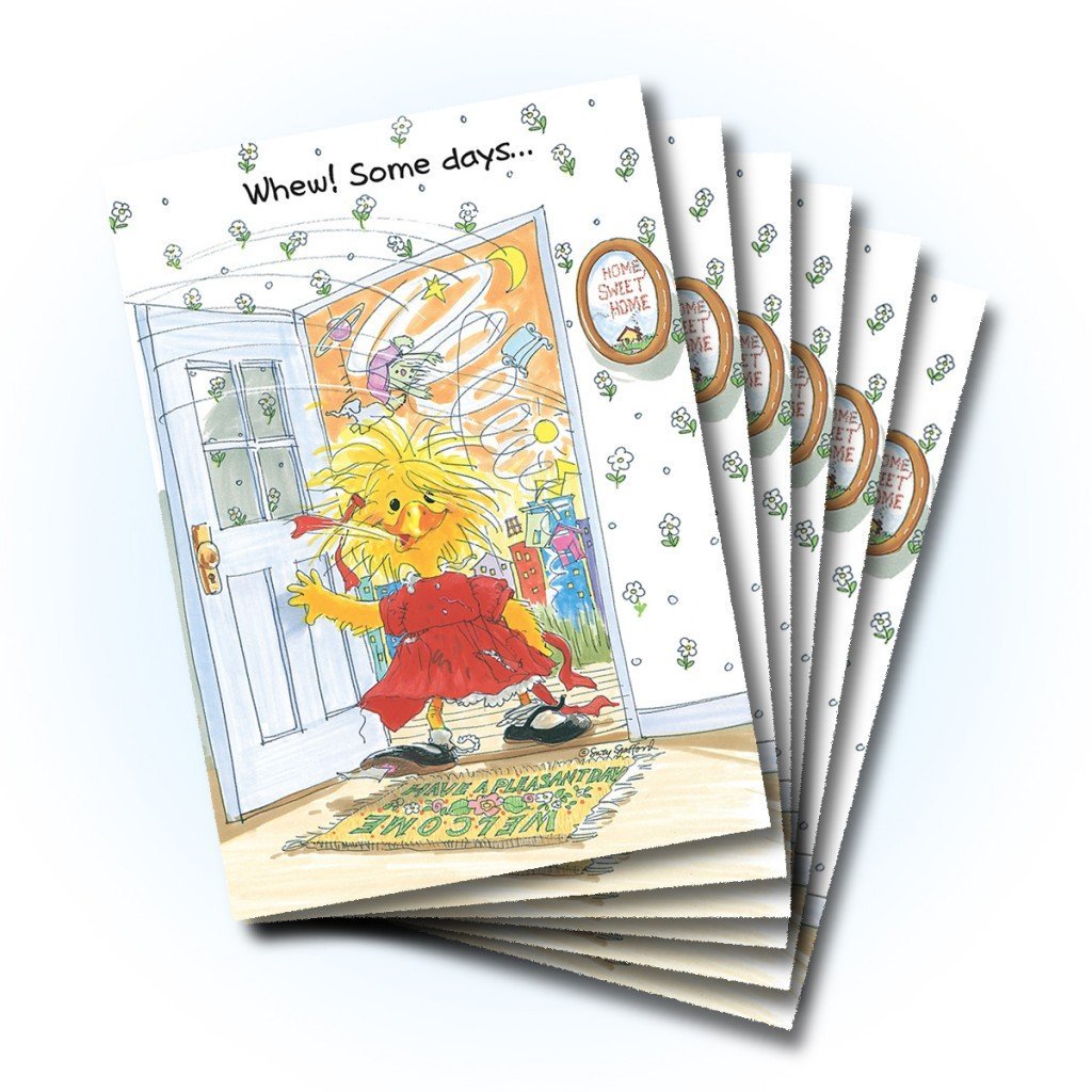 Too Weird Days Friendship Greeting Card