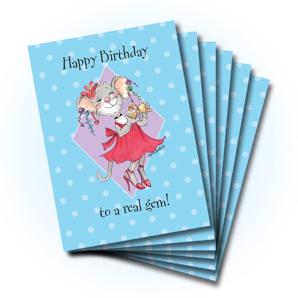 A Real Gem Birthday Greeting Card