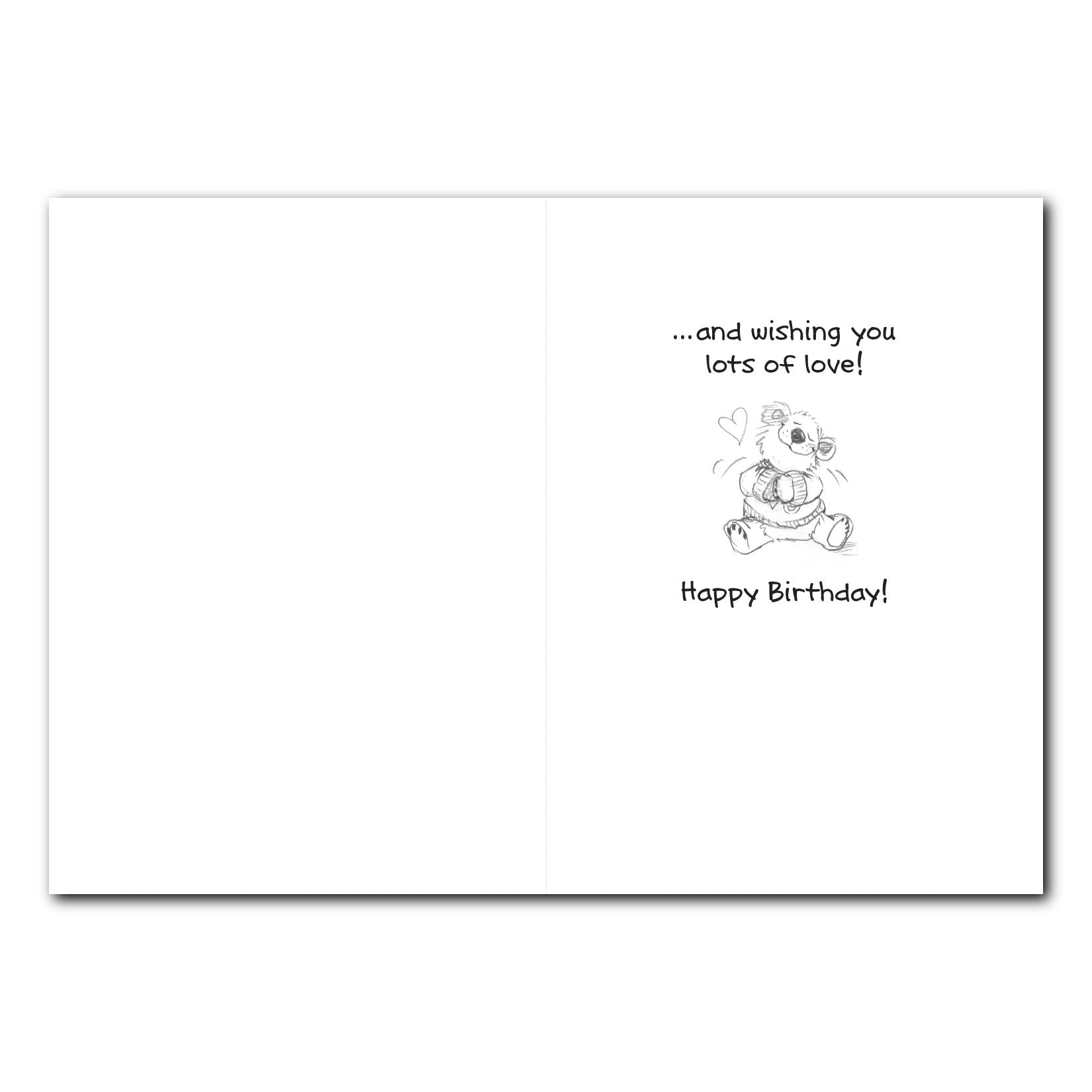 Lots of Love Birthday Greeting Card
