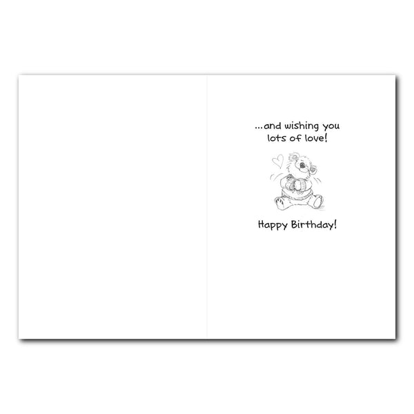 Lots of Love Birthday Greeting Card