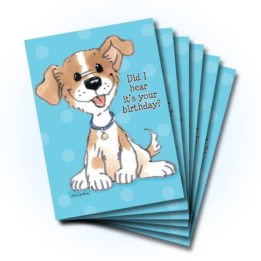 Tail Waggin' Birthday Greeting Card