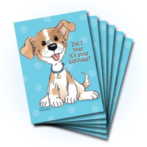 Tail Waggin' Birthday Greeting Card