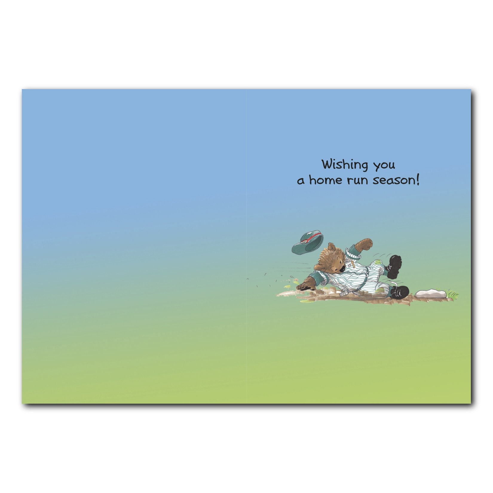 Home Run Slugger Birthday Greeting Card