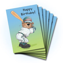 Home Run Slugger Birthday Greeting Card