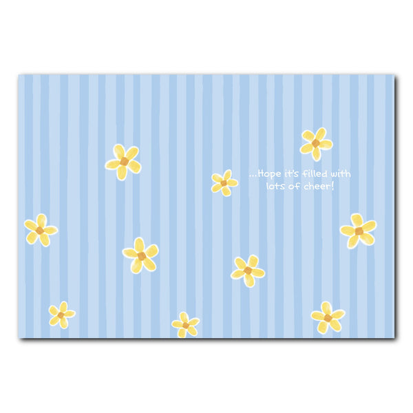 Birthday Flowers Greeting Card