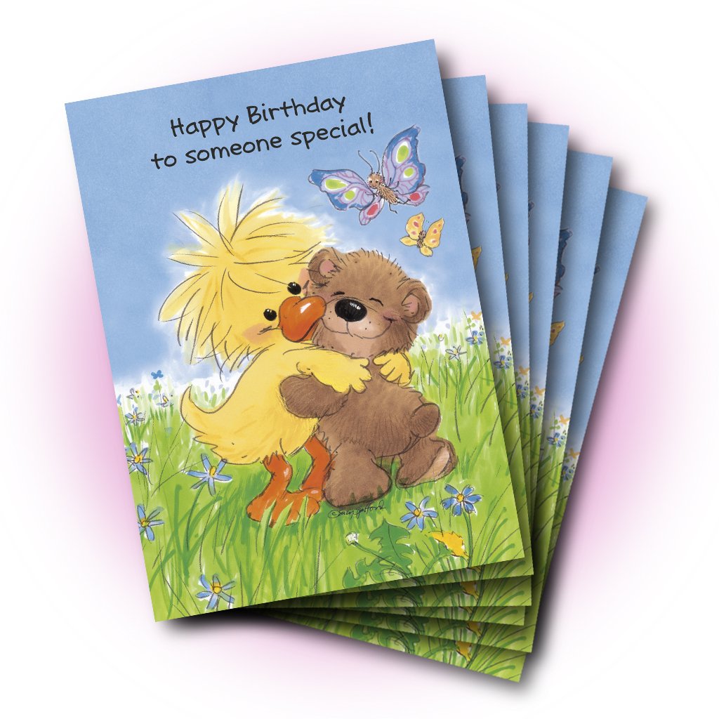 Witzy and Boof Birthday Greeting Card