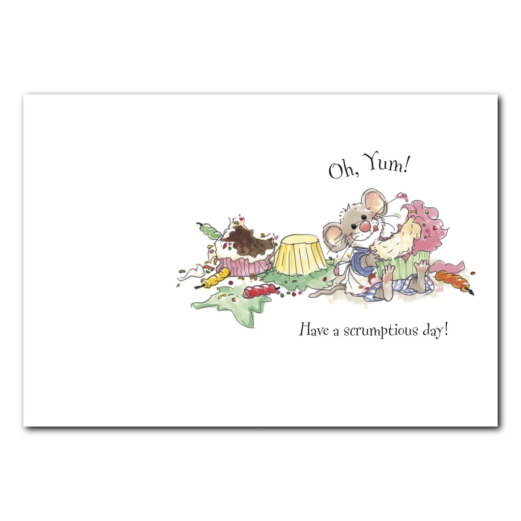 Herkimer's Cupcakes Birthday Greeting Card