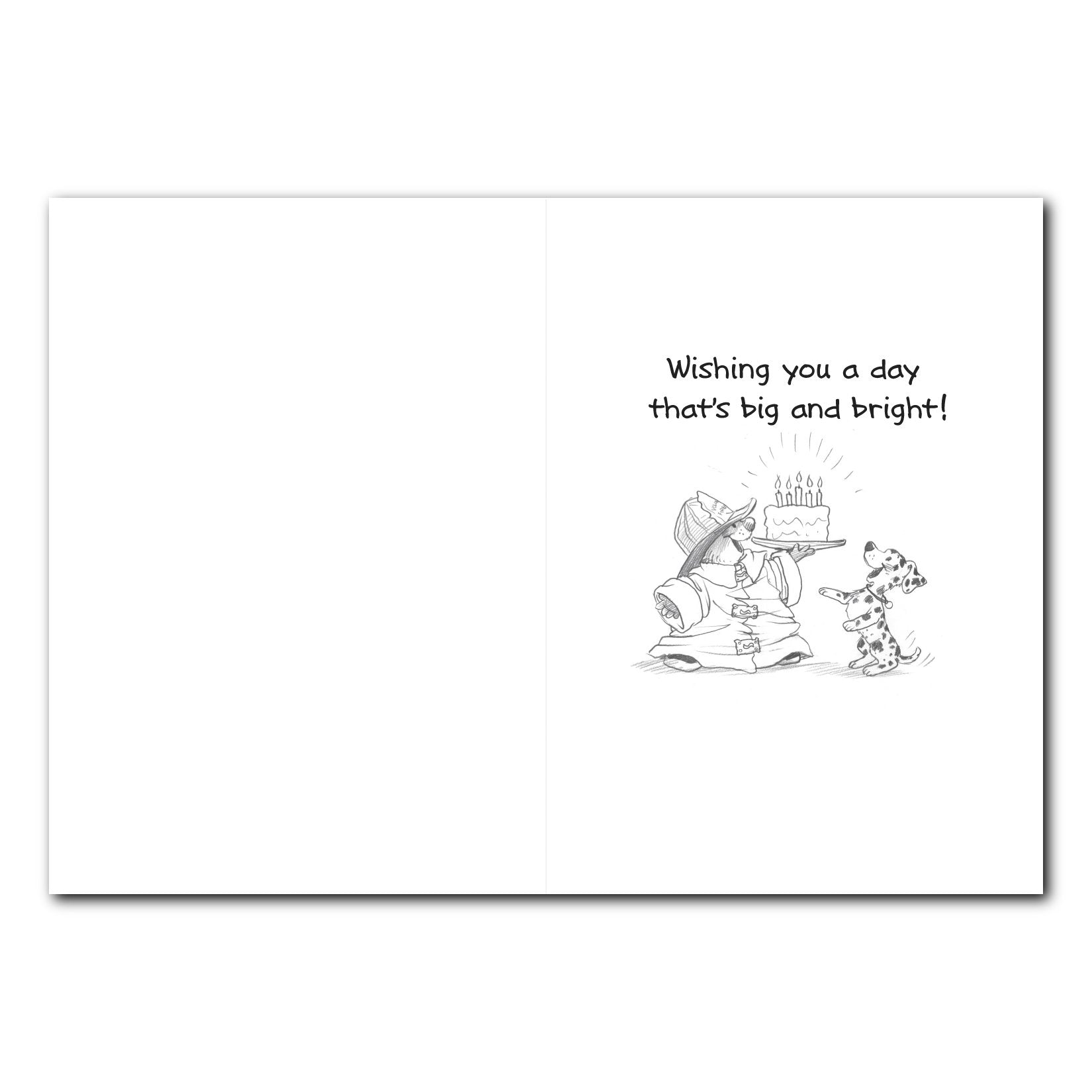 Fireman Ollie Marmot Birthday Greeting Card