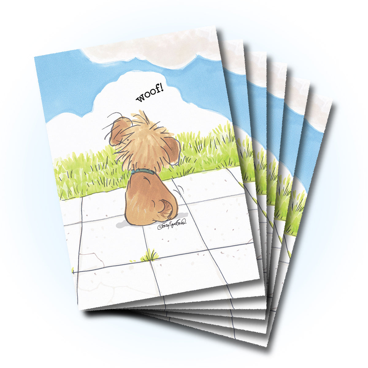 Baxter Woof Friendship Card