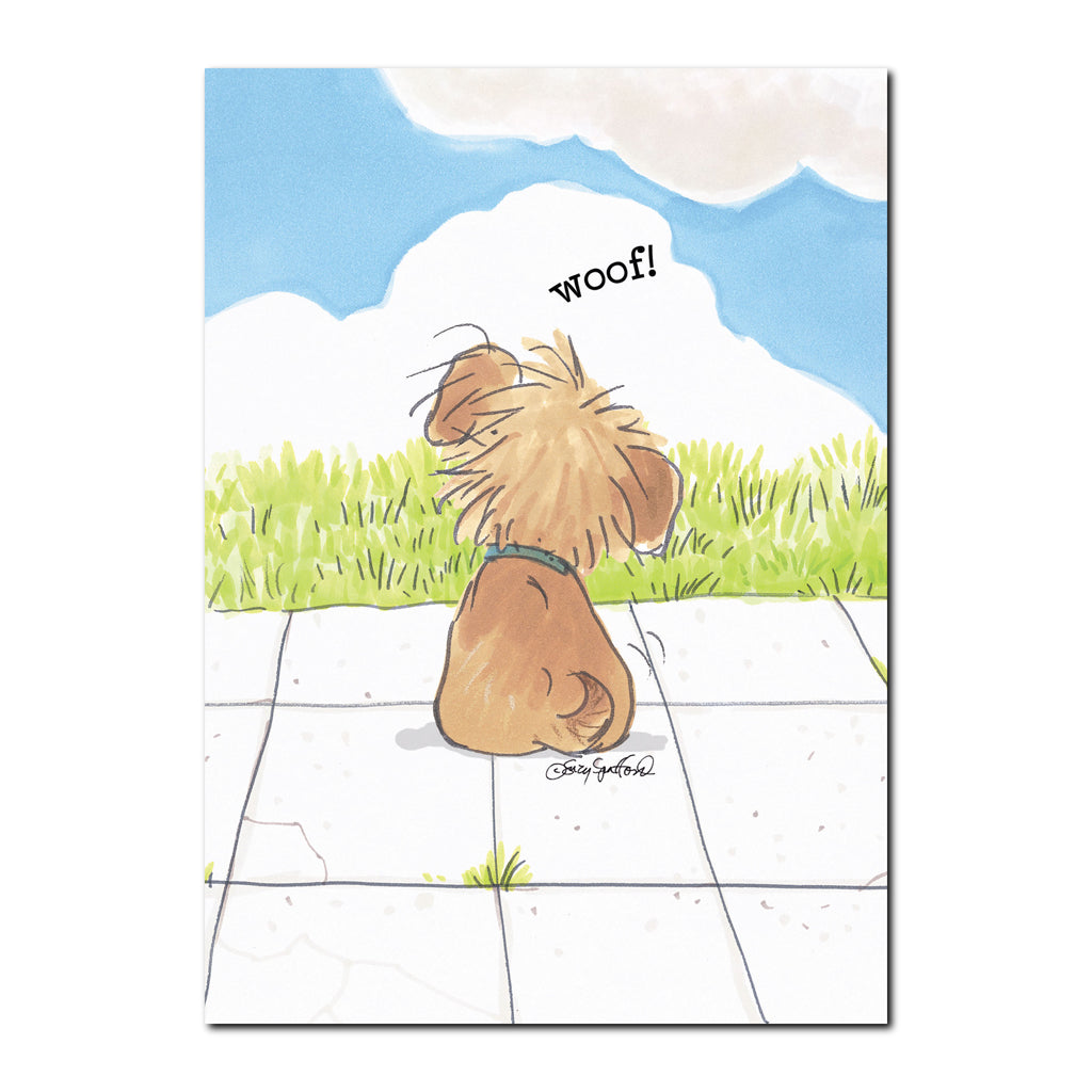Baxter Woof Friendship Card