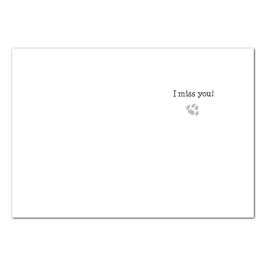 Baxter Woof Friendship Card
