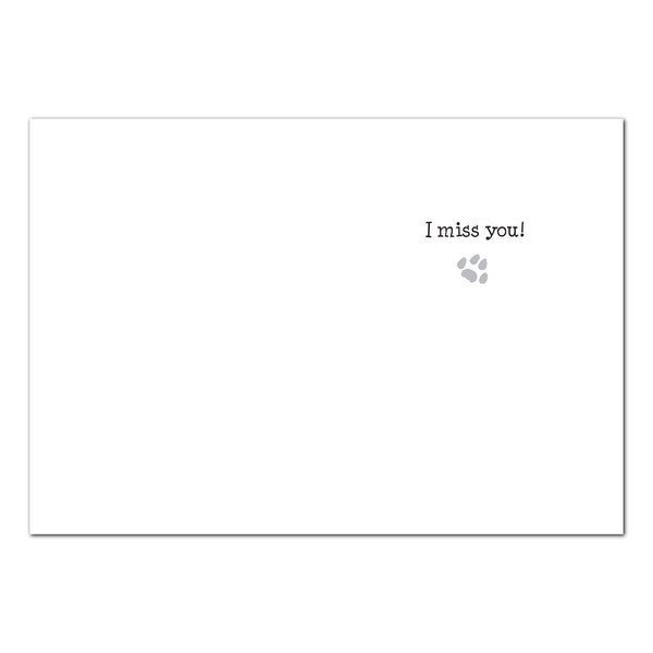 Baxter Woof Friendship Card