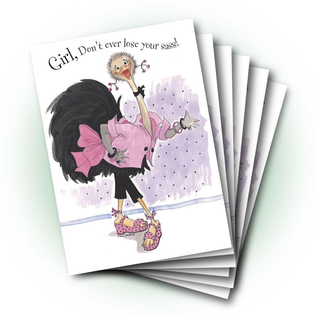 Cornelia Sassy Friendship Greeting Card