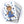 Ollie's Blue Stars Friendship Greeting Card