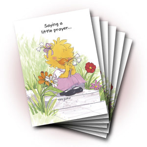 Suzy Ducken's Thoughts and Prayers Get Well Greeting Card