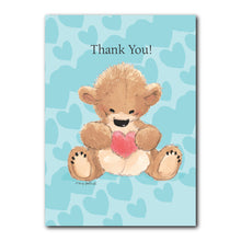 Boof's Grateful Heart Thank You Greeting Card