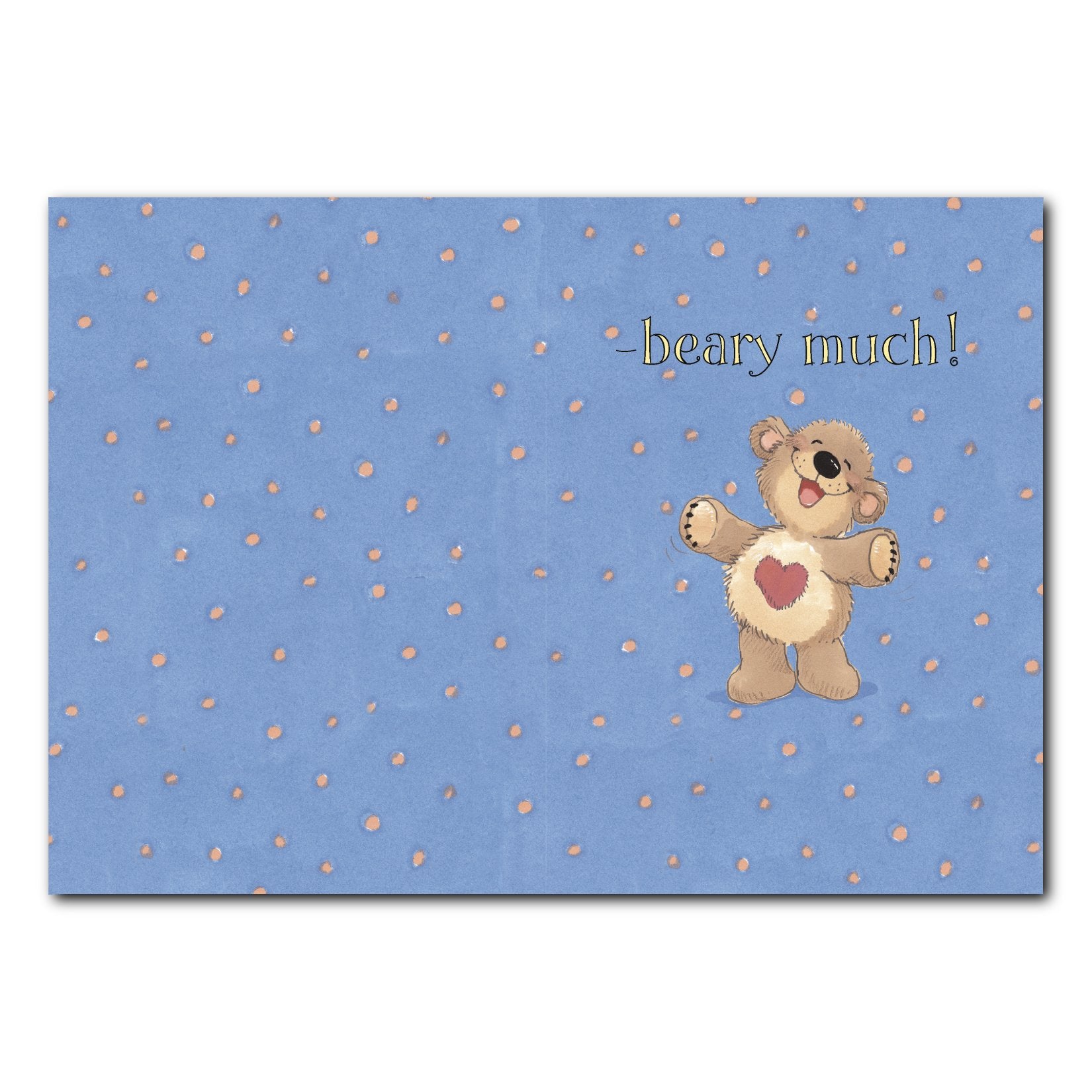 Boof Beary Much Thank You Greeting Card