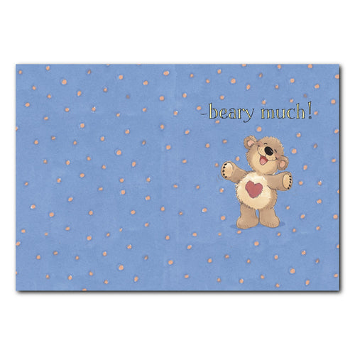 Boof Beary Much Thank You Greeting Card