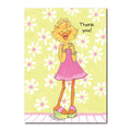 Sally Ducken's Talking Hands Thank You Greeting Card
