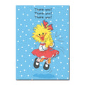 This Thank You greeting card from Suzy's Zoo features Suzy Ducken who is very expressive when she says thank you! 