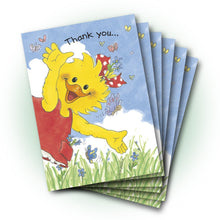 Suzy Butterflies Thank You Card