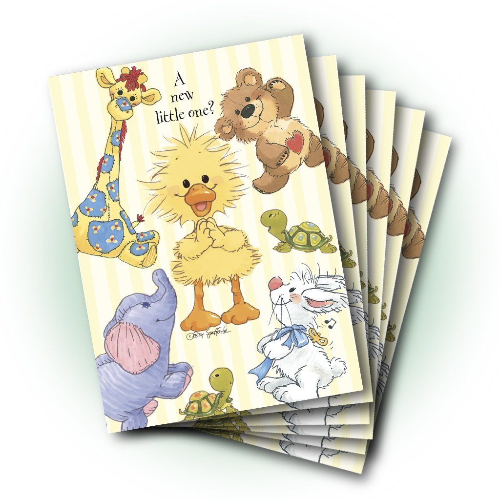 Witzy and Friends Baby Congrats Card