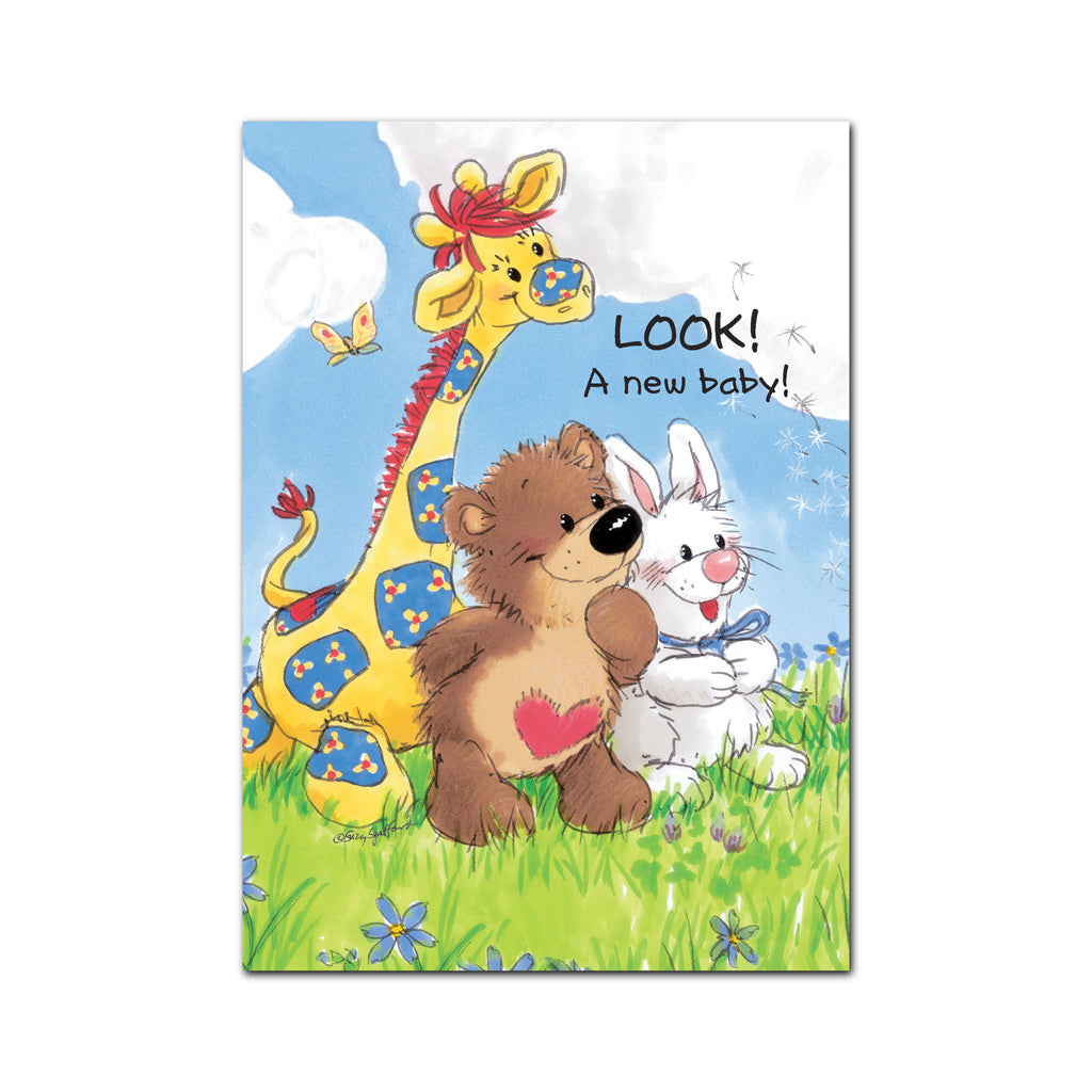 Sweet Witzy Baby Congrats Card