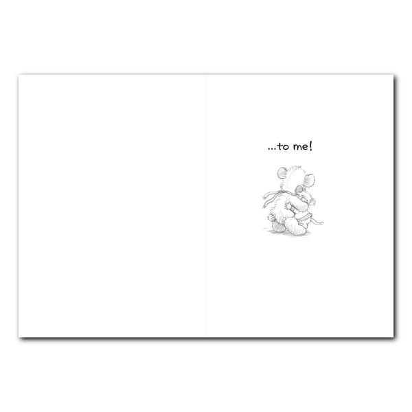 Herkimer's Bear Hug Friendship Greeting Card