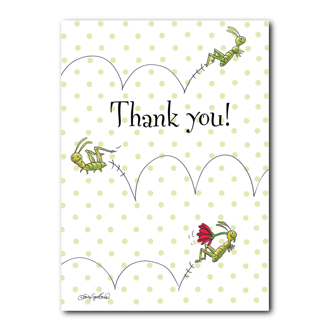 Zoom Zoom Thank You Greeting Card