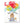 Suzys Zoo colorful happy birthday greeting card featuring Ollie Marmot with his hands full of big colorful party ballons.