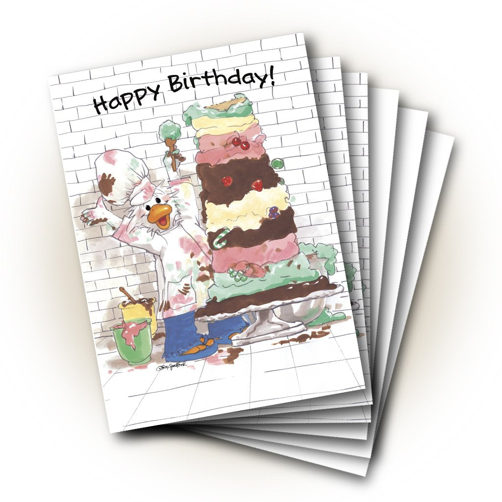 Jack's Layers of Cake Birthday Greeting Card